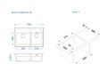 Dimenzije pomivalnika Atrox 50