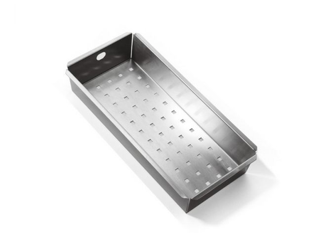 Perforirana Odcejalna posoda - inox